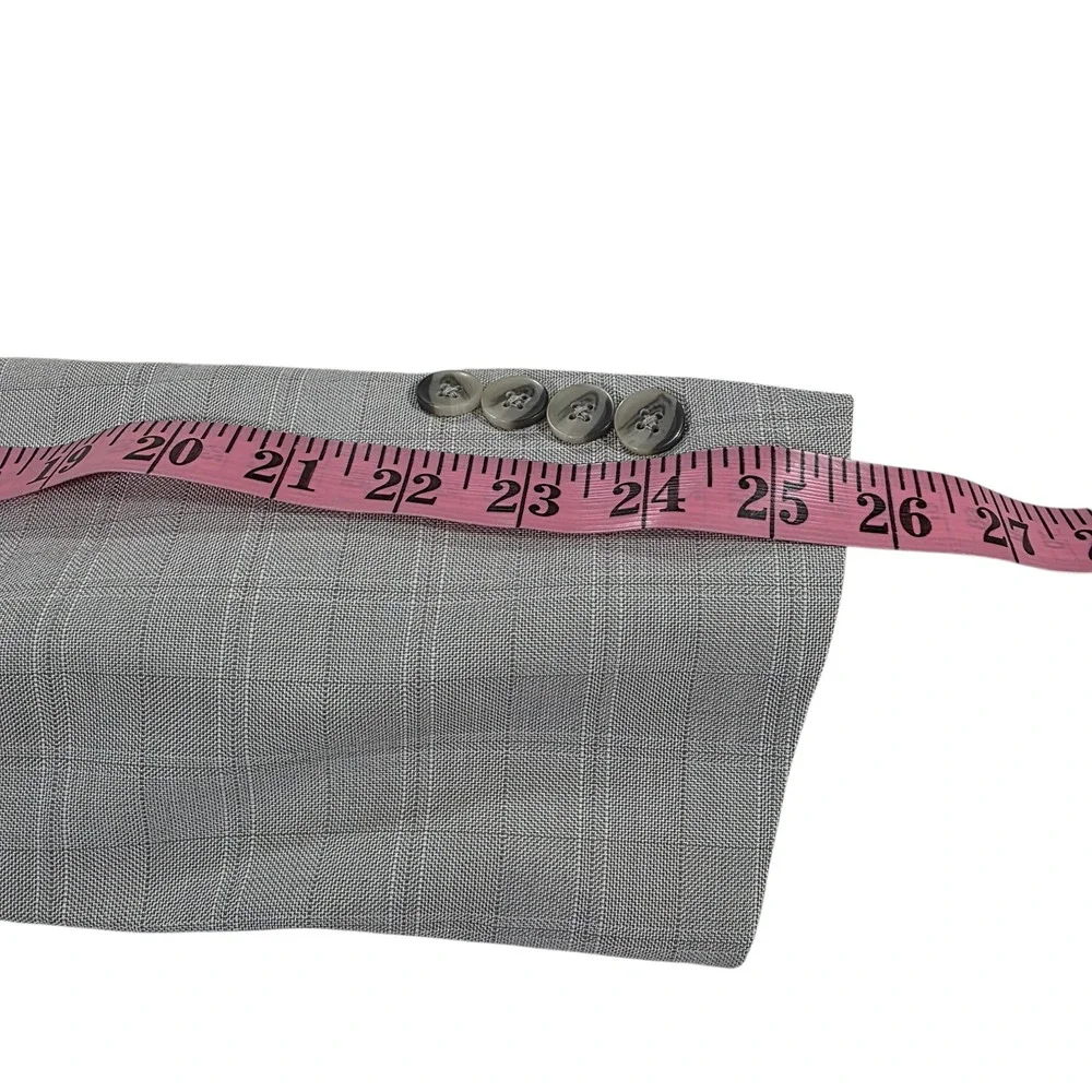 Saddlebred Suit Jacket Mens‎ Gray Size 42R Notch Lapel Classic Formal Wear